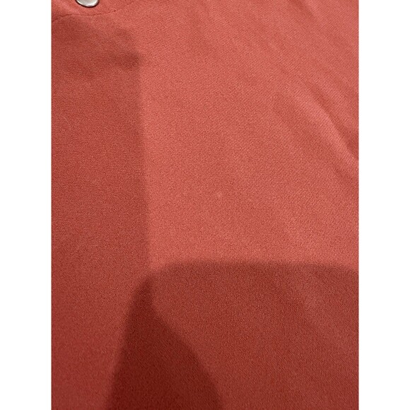 BCBGMaxazria Top Womens XXS Oversized Flowy Snap Button Boho Tunic Lightweight - Picture 6 of 10